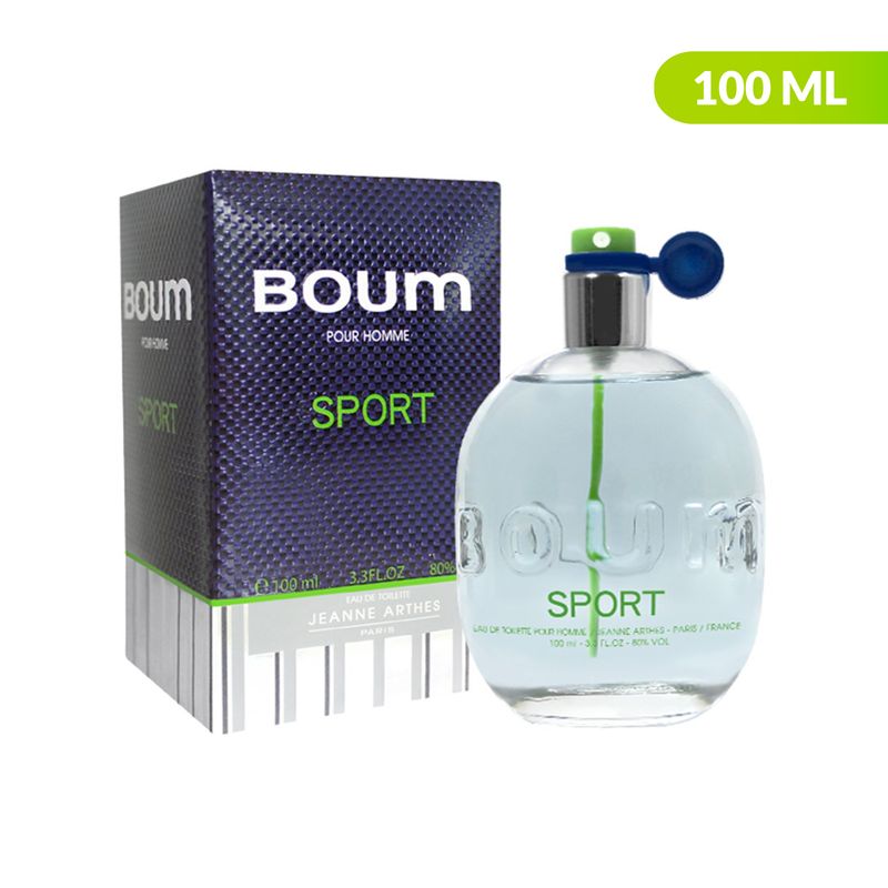 JEANNE ARTHES - Perfume Hombre Jeanne Arthes BOUM HOMME SPORT 100 ml EDT