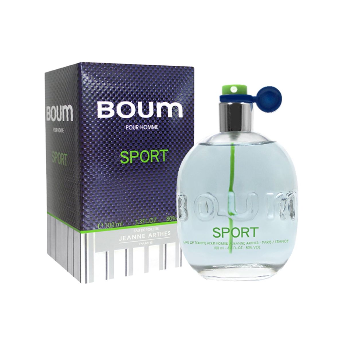 JEANNE ARTHES - Perfume Hombre Jeanne Arthes BOUM HOMME SPORT 100 ml Eau de toilette 