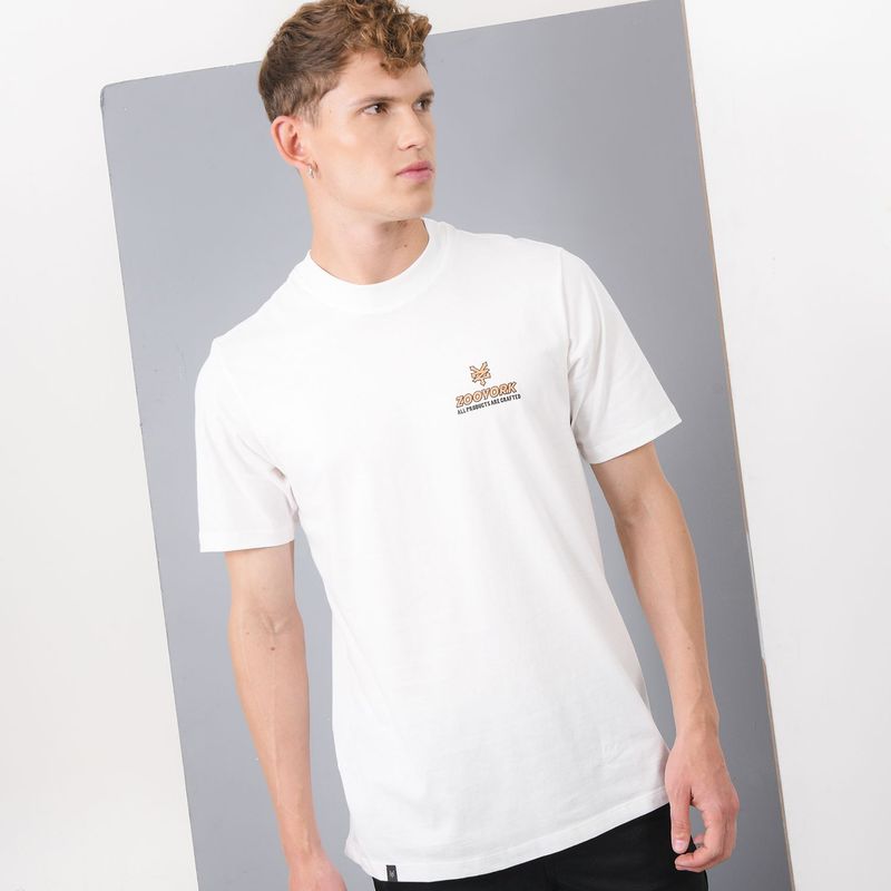ZOO YORK - Camiseta para Hombre Manga corta con Estampado Oversize Zoo York
