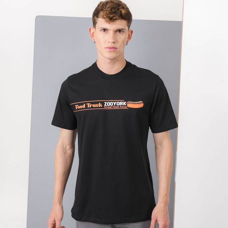 ZOO YORK - Camiseta para Hombre Manga corta con Estampado Oversize Zoo York