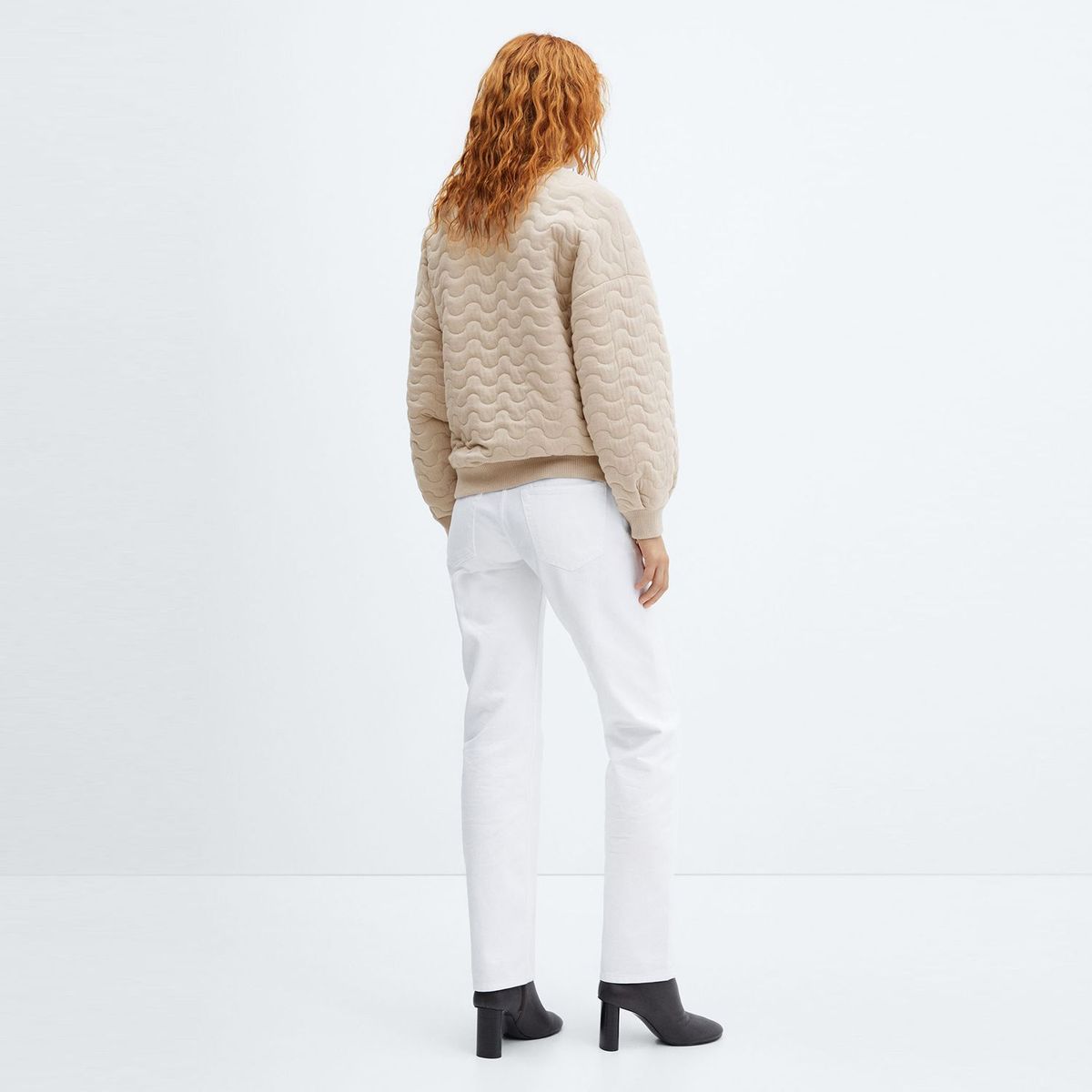 MANGO - Chaqueta Bomber para Mujer Oversize MANGO