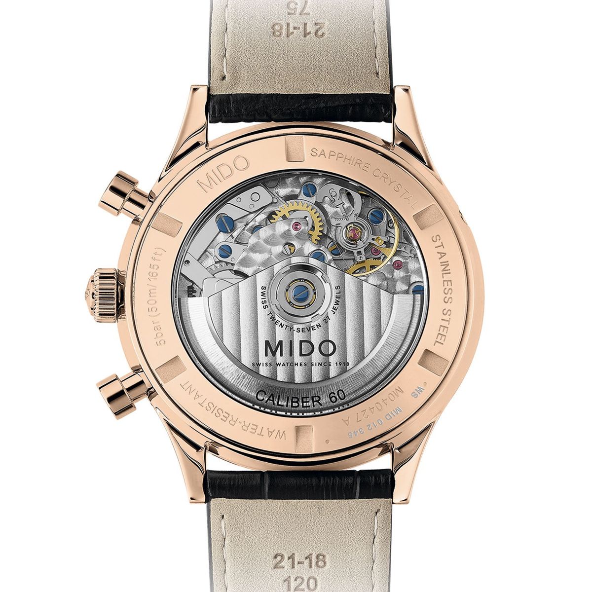 MIDO - Reloj Mido para Hombre Multifort Patrimony 