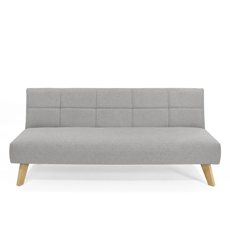 MICA - Sofá Cama Moderno en Poliéster de 3 Puestos 78 x 180 x 75 cm Nevada Mica