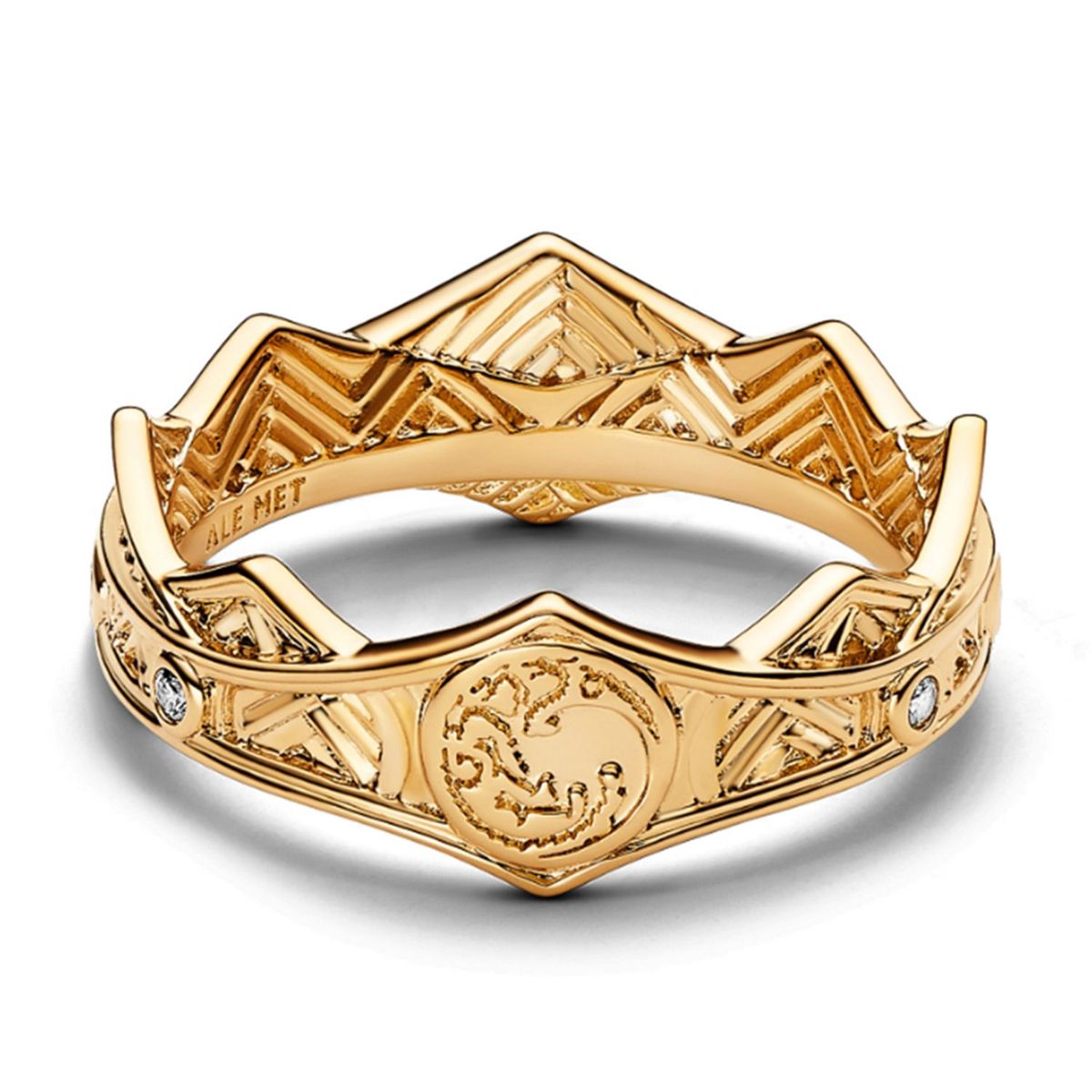 PANDORA - Anillo Corona Casa de Dragón 