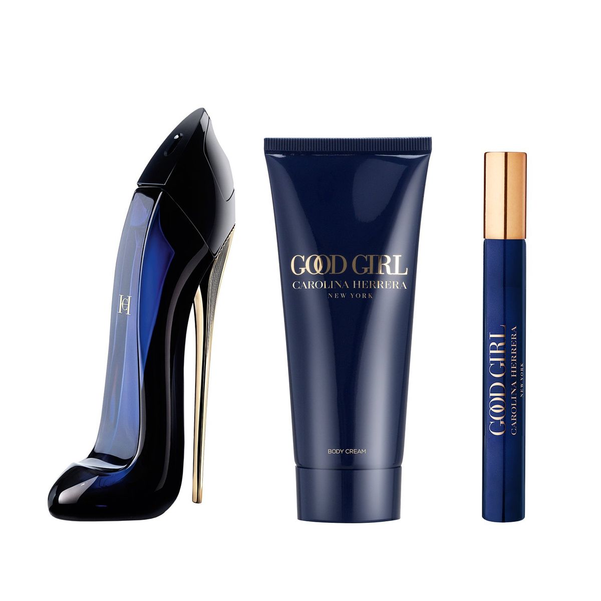 CAROLINA HERRERA - Set de Perfume Good Girl Mujer Carolina Herrera Incluye: Perfume 80 ml + Loción Corporal 100 ml + Eau de parfum 10 ml 