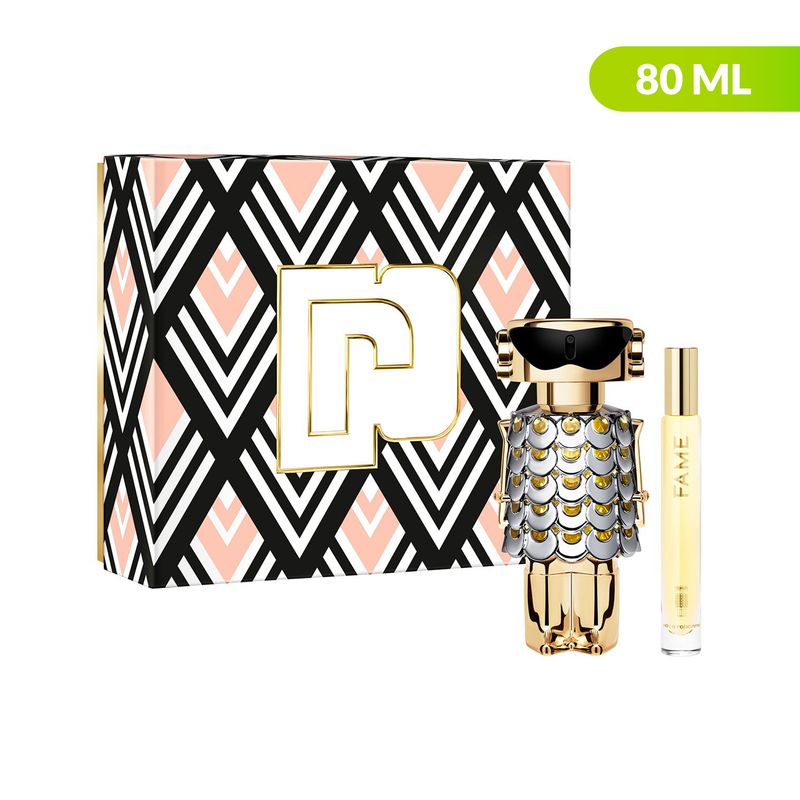 RABANNE - Perfume Mujer Paco Rabanne Estuche Rabanne Fame 80 ml EDP