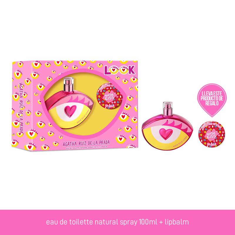 AGATHA RUIZ DE LA PRADA - Perfume Mujer Agatha Ruiz de la Prada Estuche ARP LOOK 80 ml EDT