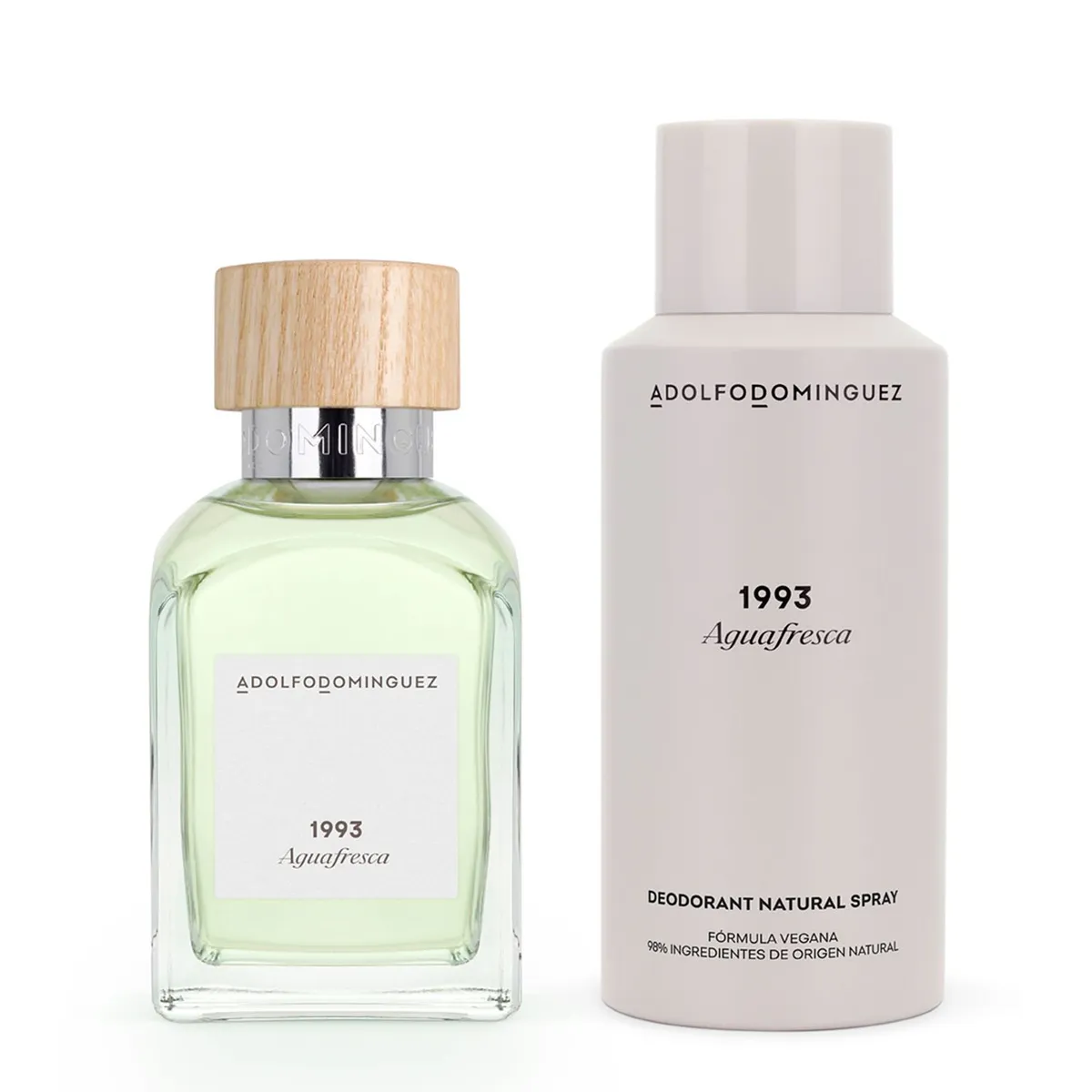 ADOLFO DOMINGUEZ - Estuche Perfume Adolfo Dominguez Hombre Agua Fresca de Azahar Eau de toilette 120ml + Desodorante 150ml 