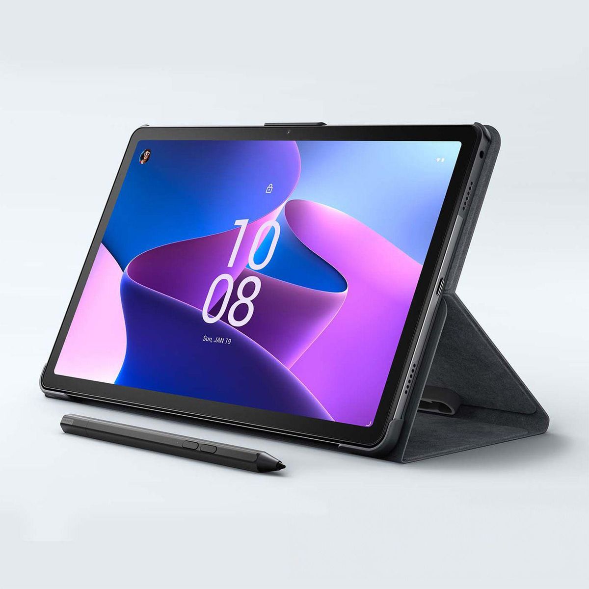 LENOVO - Tablet Lenovo M10 Plus 3ra Generacion 128GB |  Pantalla de 10.61 Pulgadas 2K | 4GB de RAM | Incluye Protector y Lapiz | Camara 8MP 