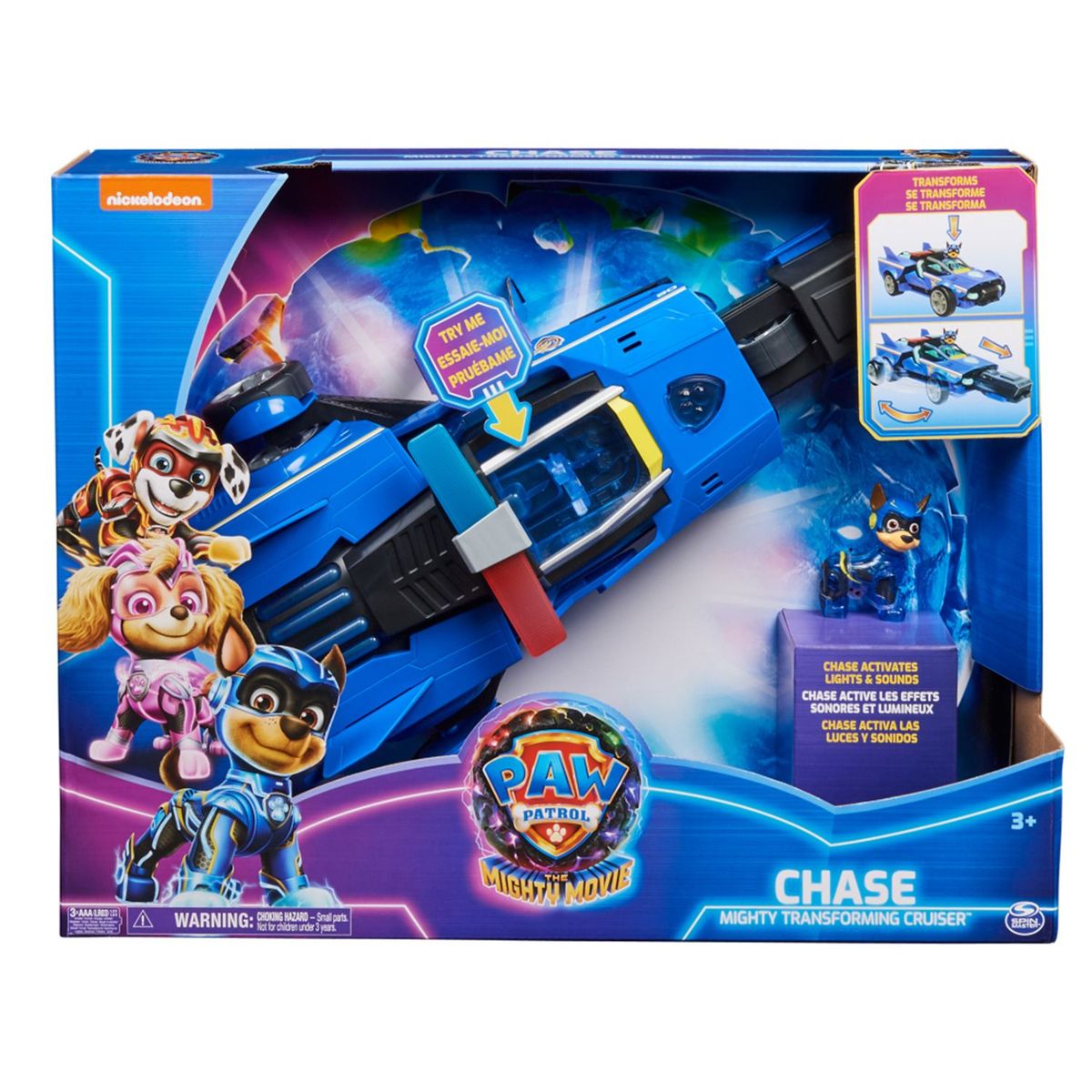 PAW PATROL - Paw Patrol Mighty Movie Veh. Transf. Cruiser