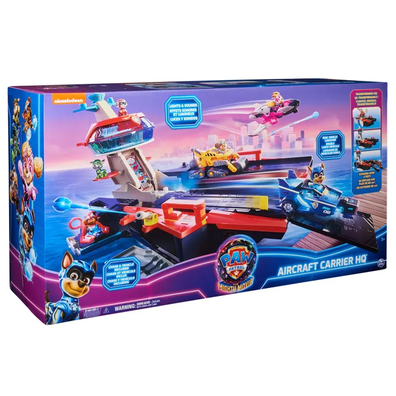 Porta Aviones de juguete Paw Patrol La súper película PAW PATROL