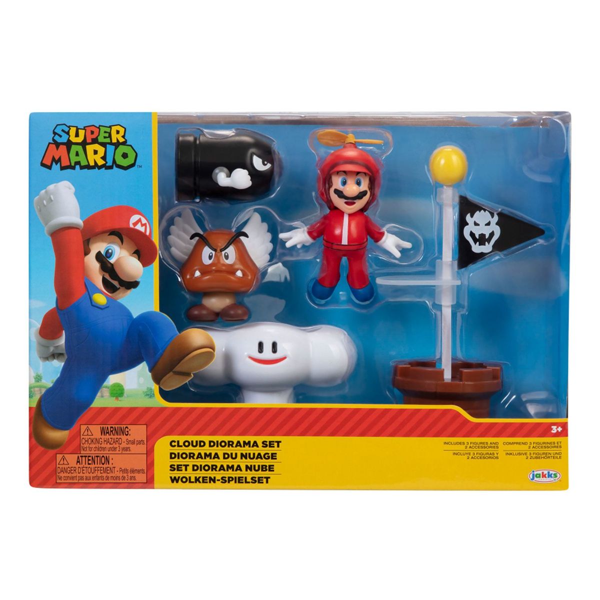  - Nintendo Super Mario Set Diorama Nubes 2,5"