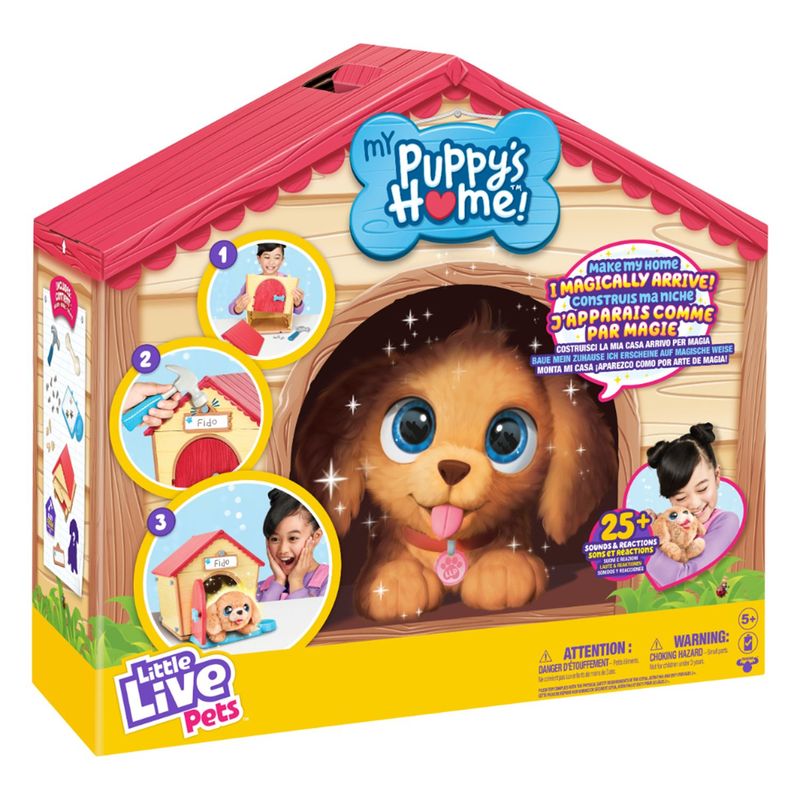 LITTLE LIVE PETS - Little Live Pets Perrito En Casita Sorpresa