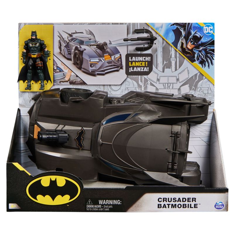DC COMICS - Batman Vehículo Crusader C/Fig. 4