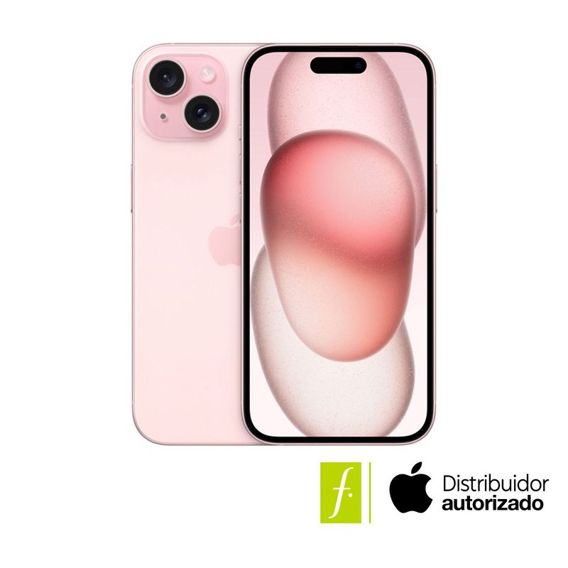 APPLE - iPhone 15 128 GB en rosa