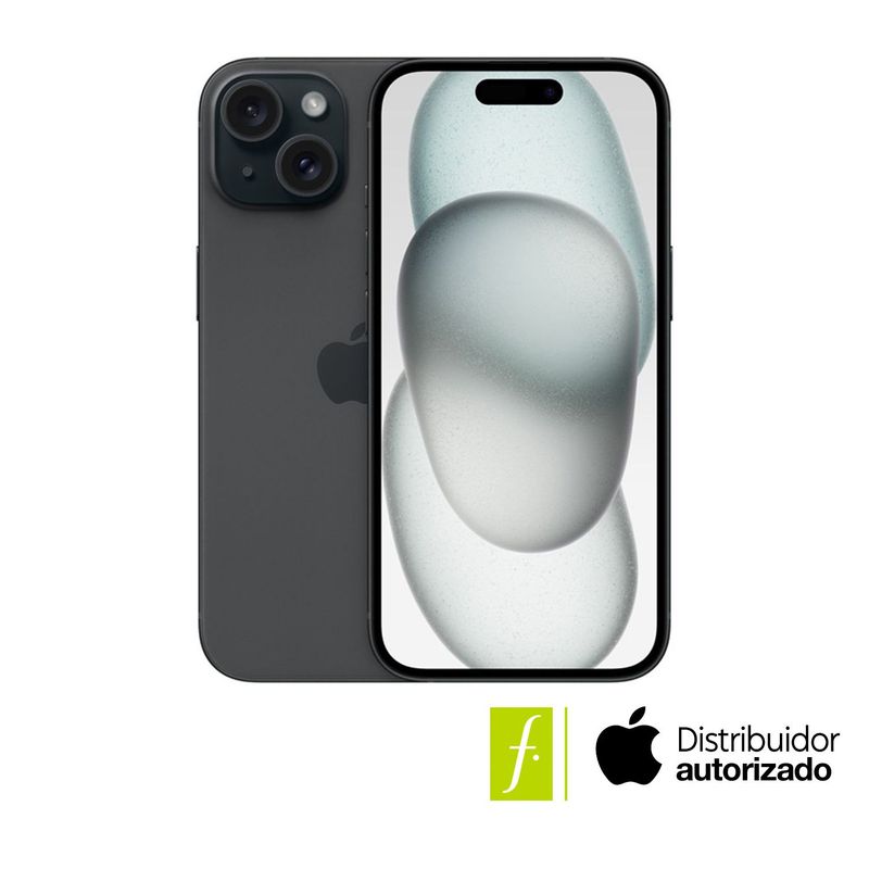 APPLE - iPhone 15 256 GB en negro