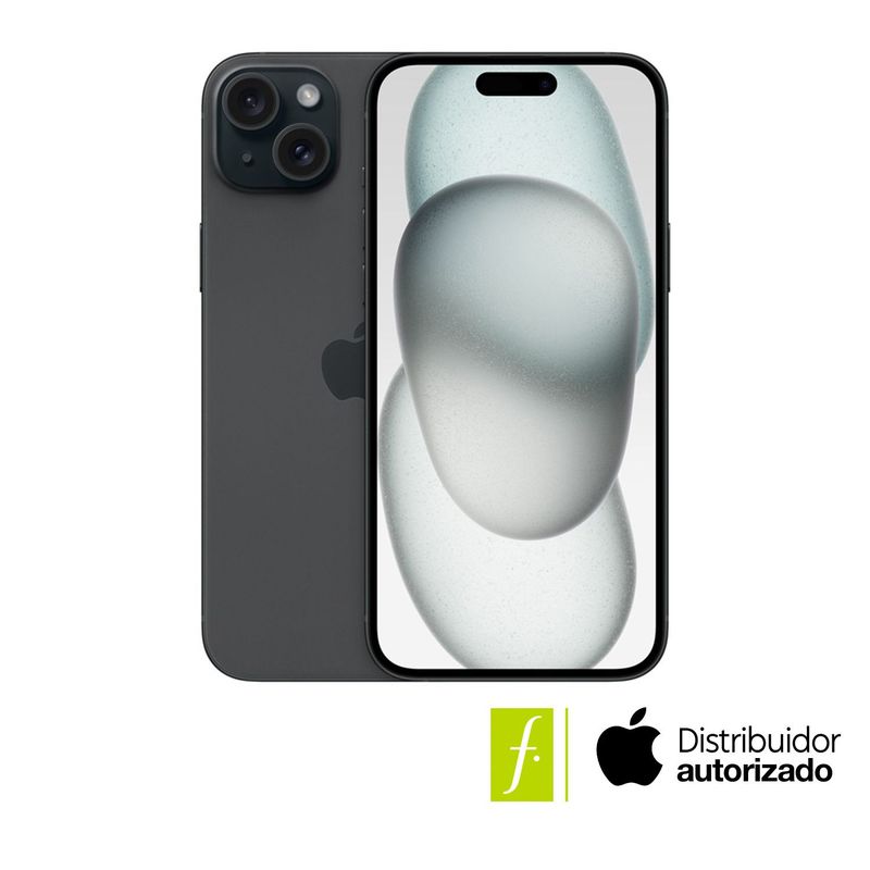 APPLE - iPhone 15 Plus 256 GB en negro