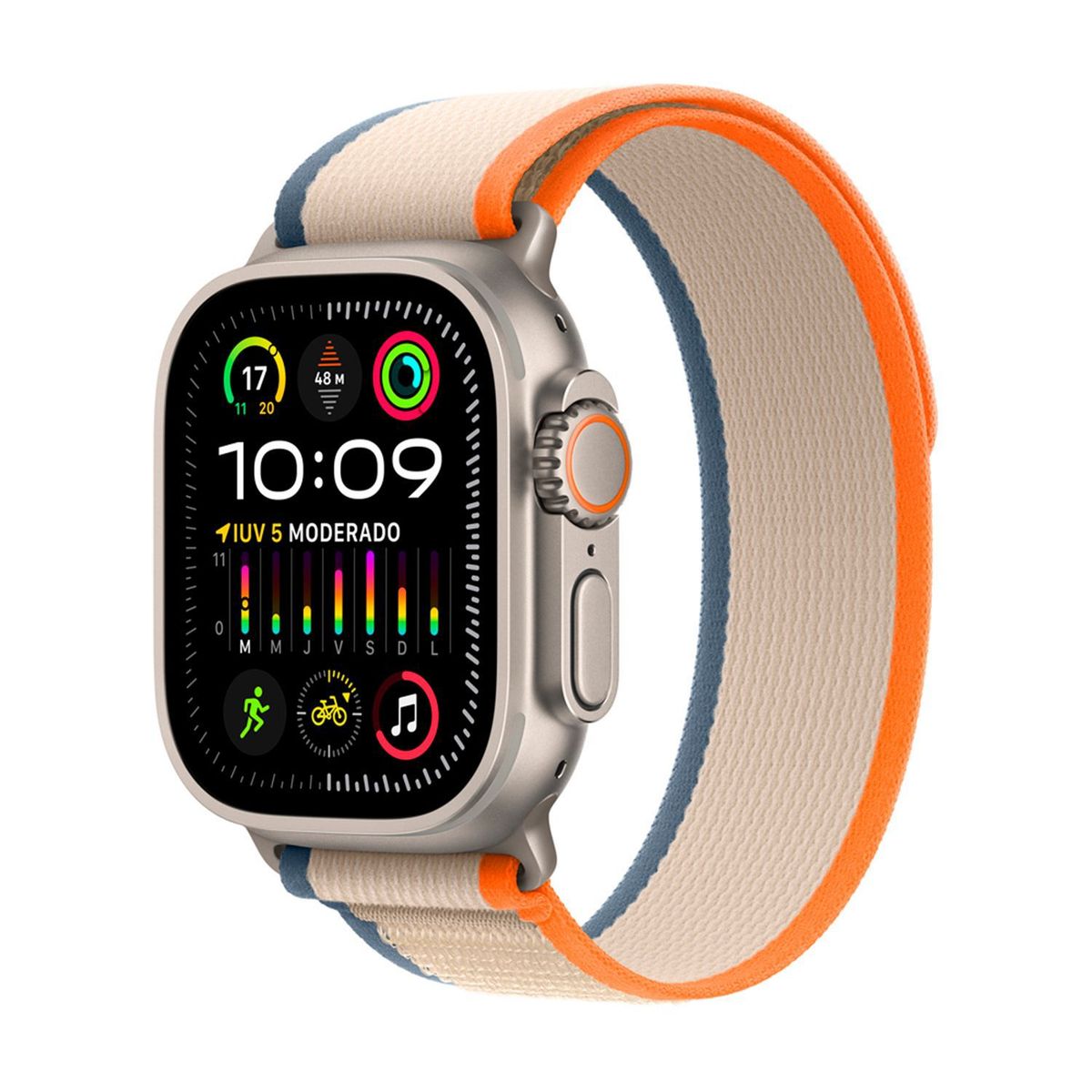 APPLE - Apple Watch Ultra 2 (GPS + Celullar) Caja de titanio 49mm Correa Talla S/M