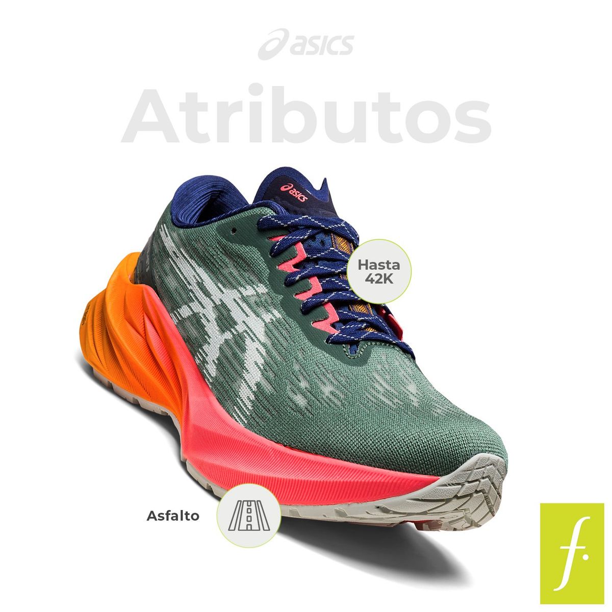 ASICS - Tenis Asics para Mujer Running Novablast 3 Tr