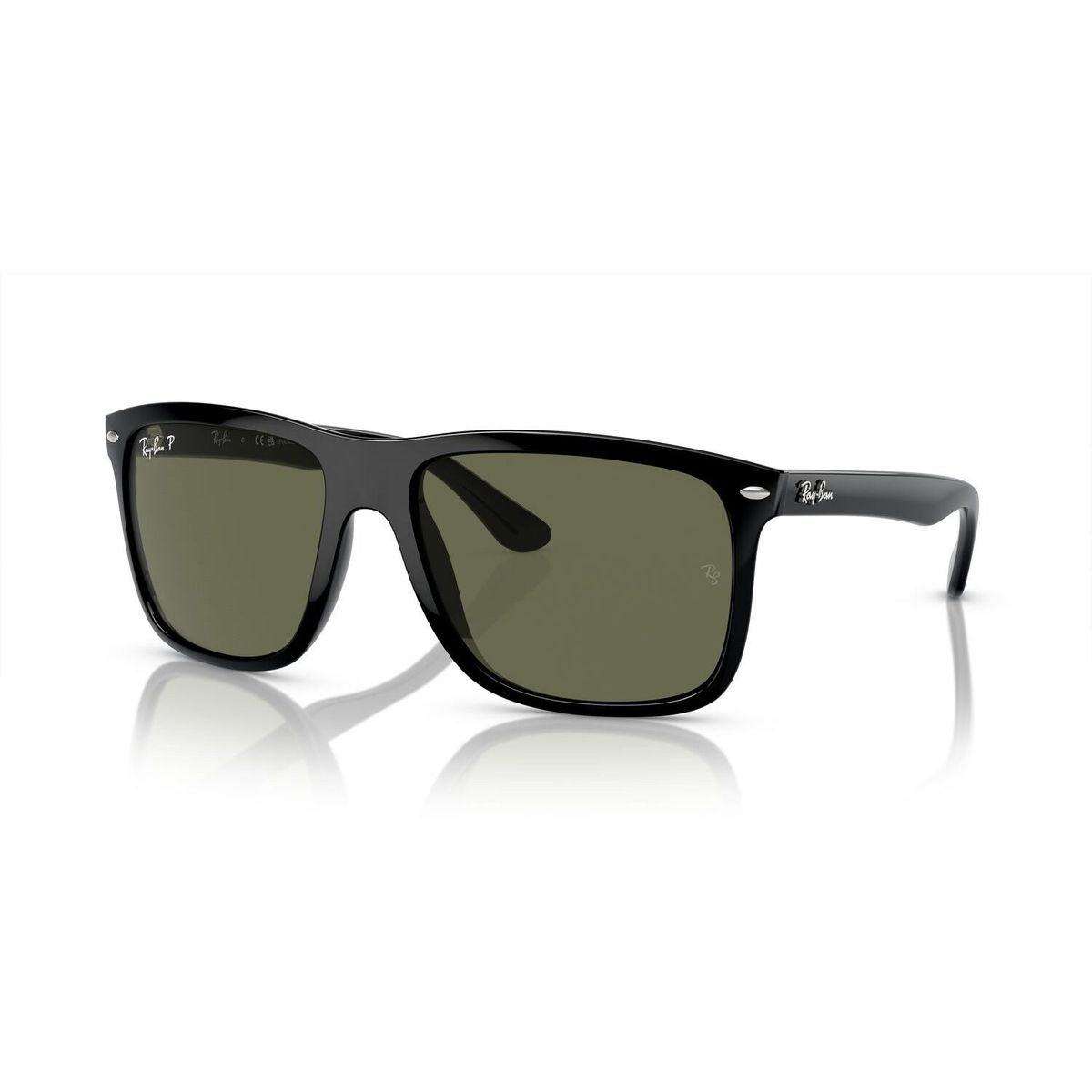 RAY BAN - Gafas de sol Ray Ban RB4547 Unisex Marco Black Lente Polar Green