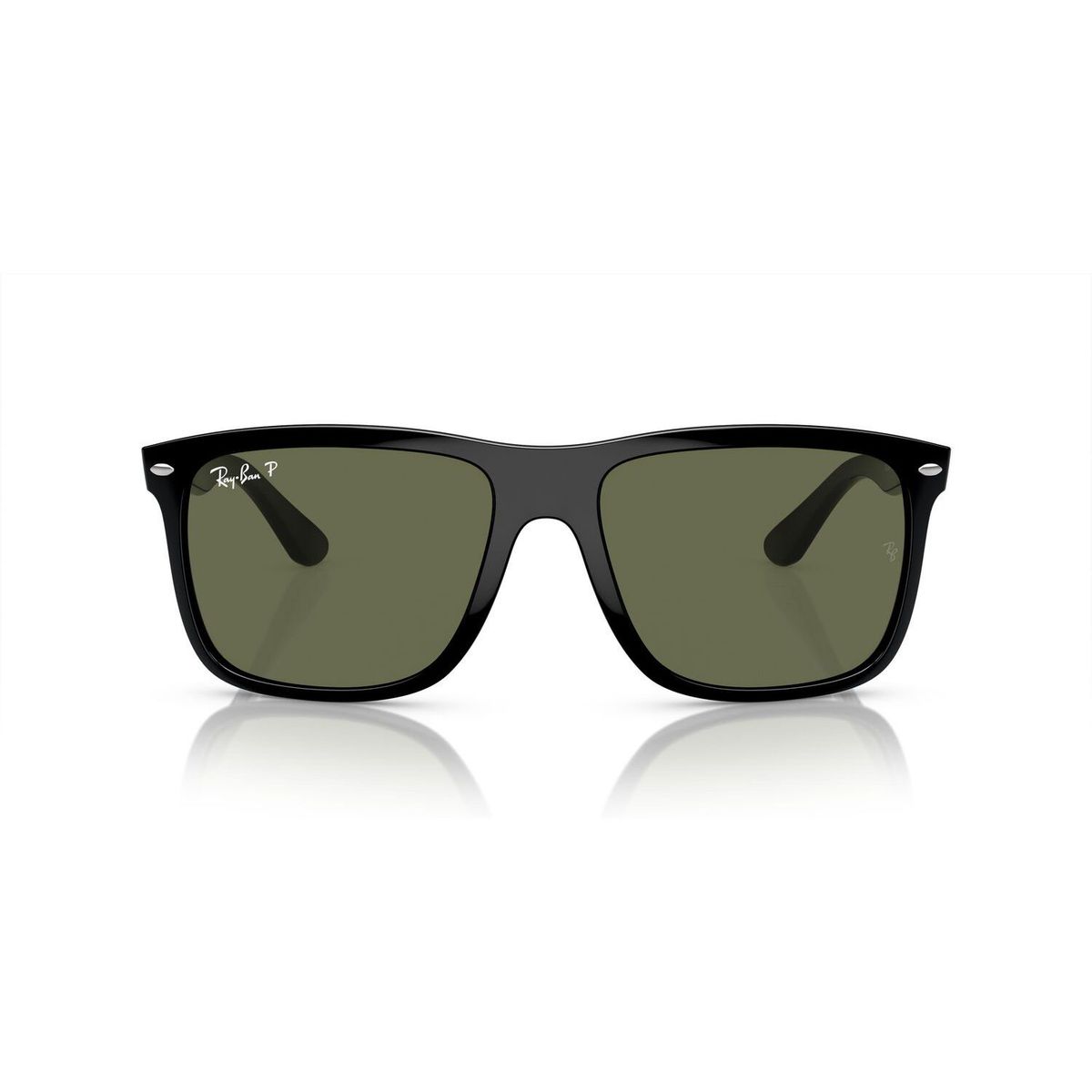 RAY BAN - Gafas de sol Ray Ban RB4547 Unisex Marco Black Lente Polar Green