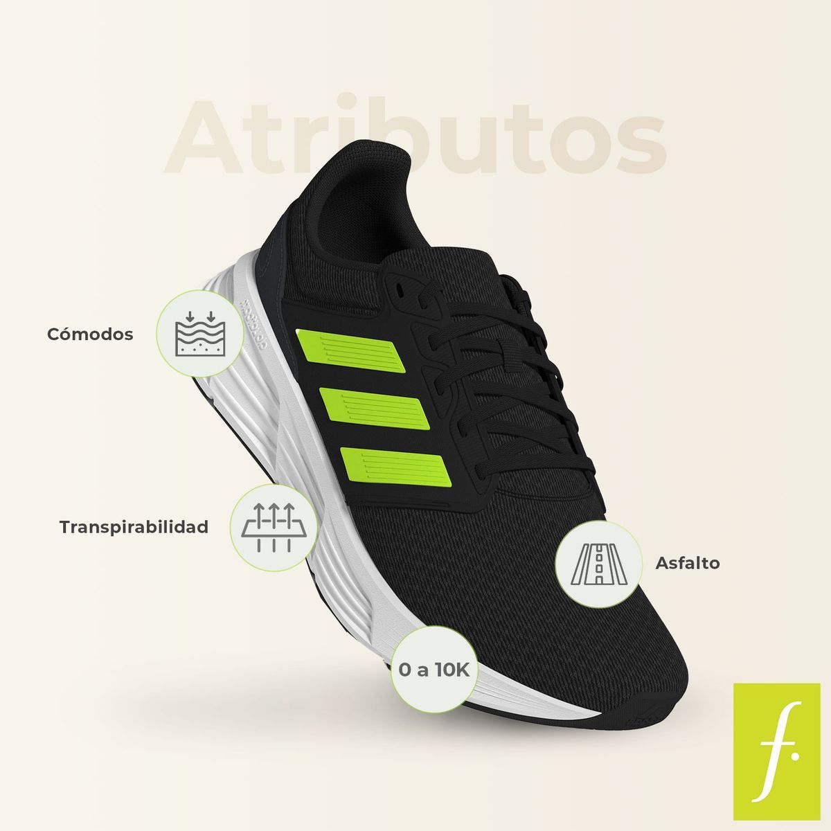 ADIDAS - Tenis Adidas Hombre Running Galaxy 6