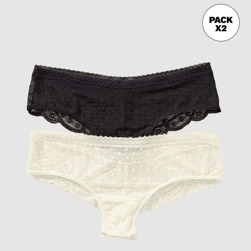 LEONISA - Calzón pack colaless para Mujer LEONISA