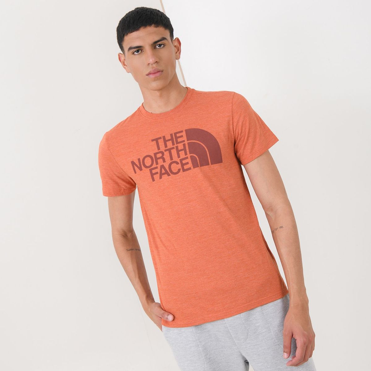 THE NORTH FACE - Camiseta manga corta con logo para hombre The North Face