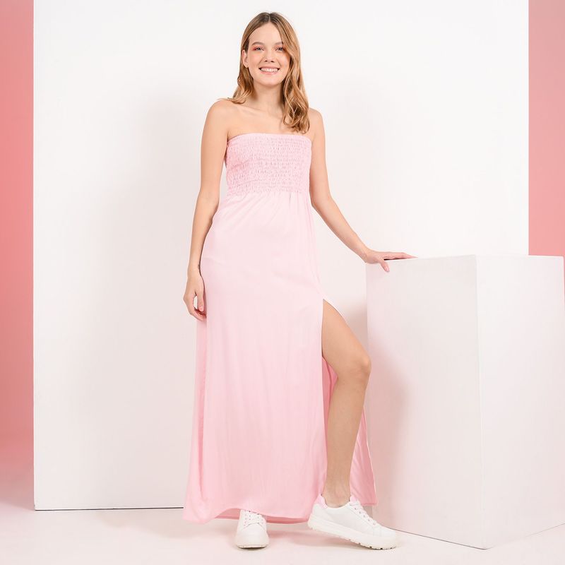 SYBILLA - Vestido Largo para Mujer de Algodón Sybilla