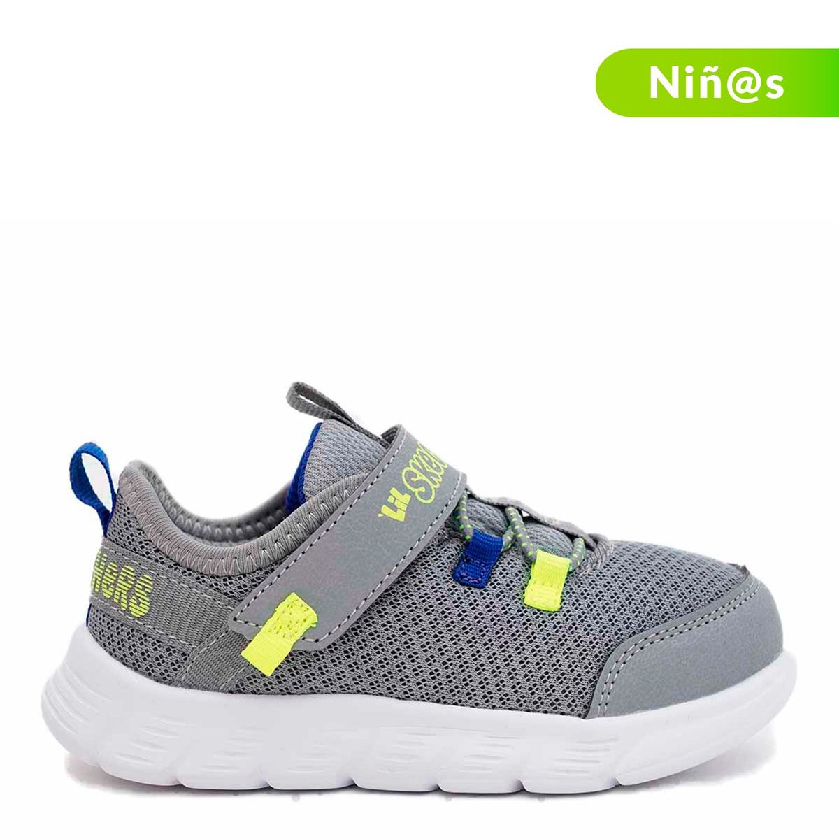 SKECHERS - Tenis Skechers Comfyflex Ruzo para Niño Velcro