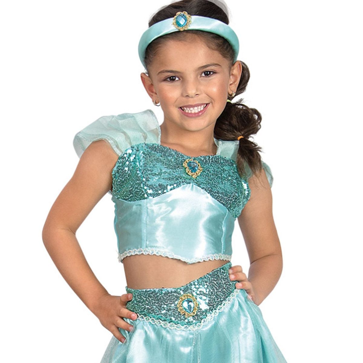 DISNEY - Disfraz para niña Por Siempre Jasmine