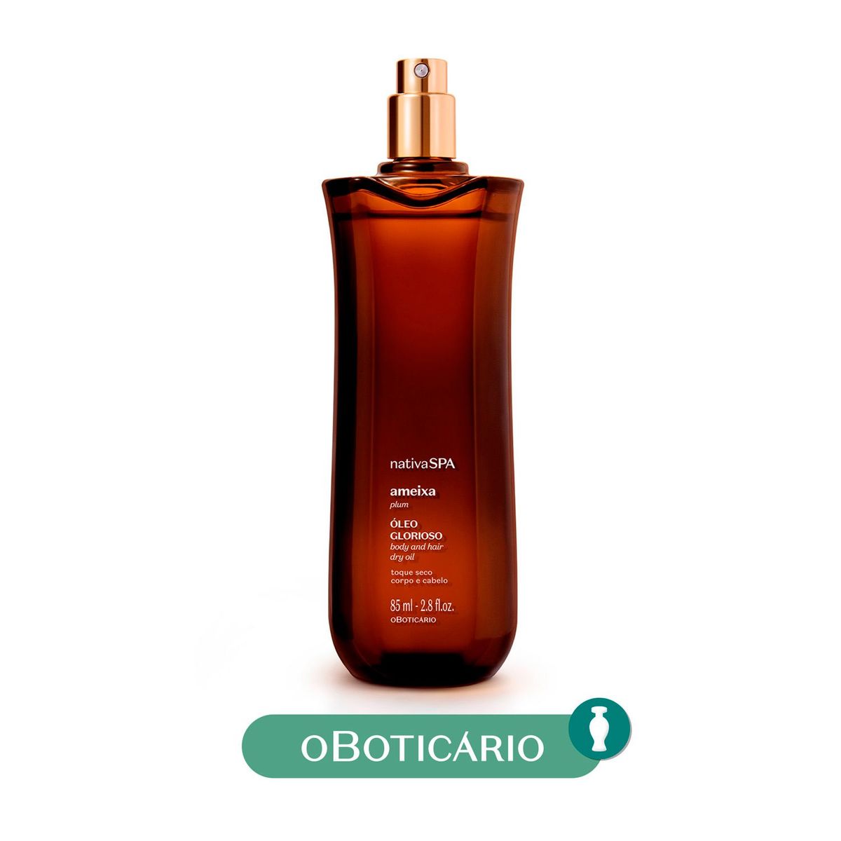 NATIVA SPA - Aceite Oleo Multifuncional Ameixa Nativa Spa O Boticario Todo tipo de piel 85 ml 