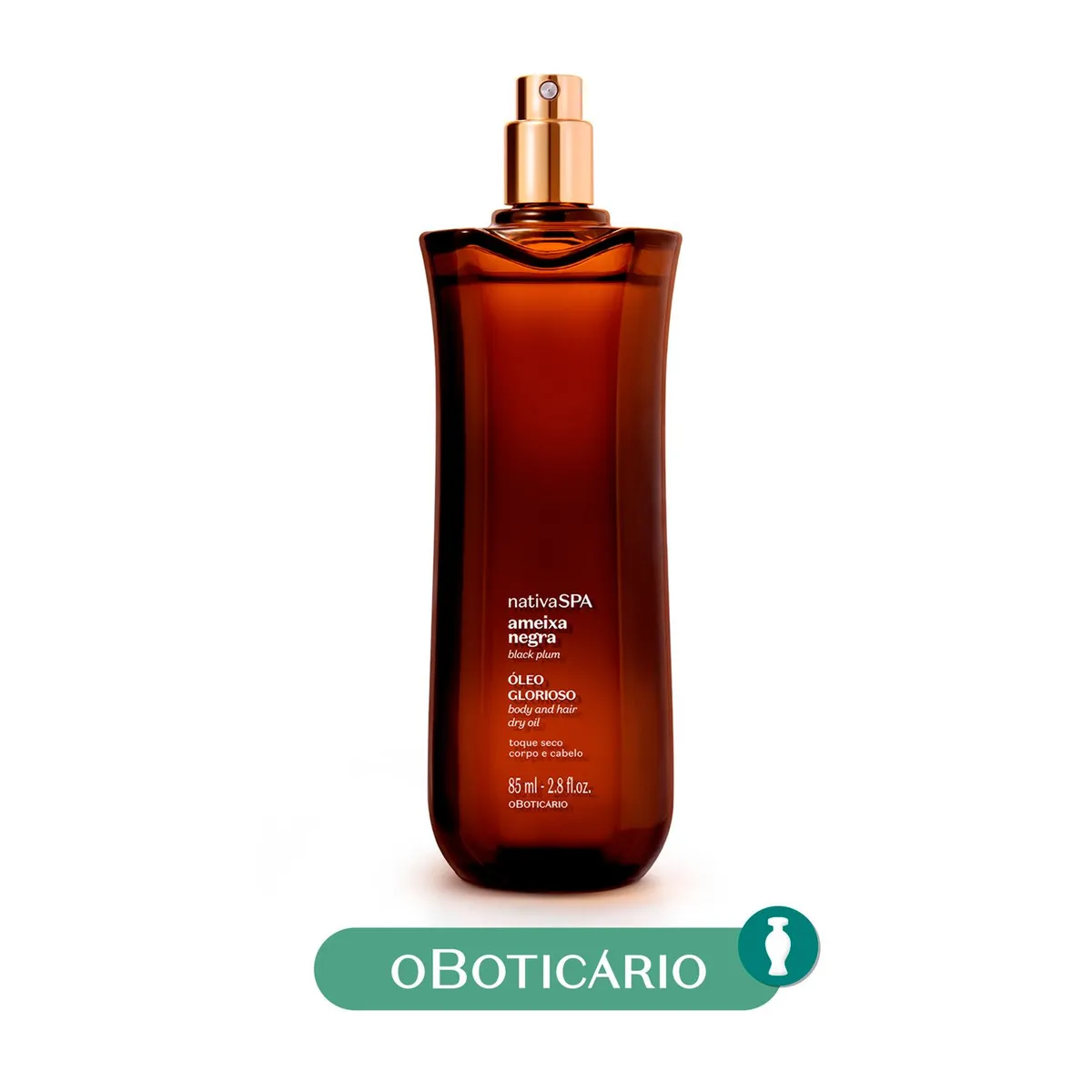 NATIVA SPA - Aceite Oleo Multifuncional Ameixa Negra Nativa Spa O Boticario Todo tipo de piel 85 ml 