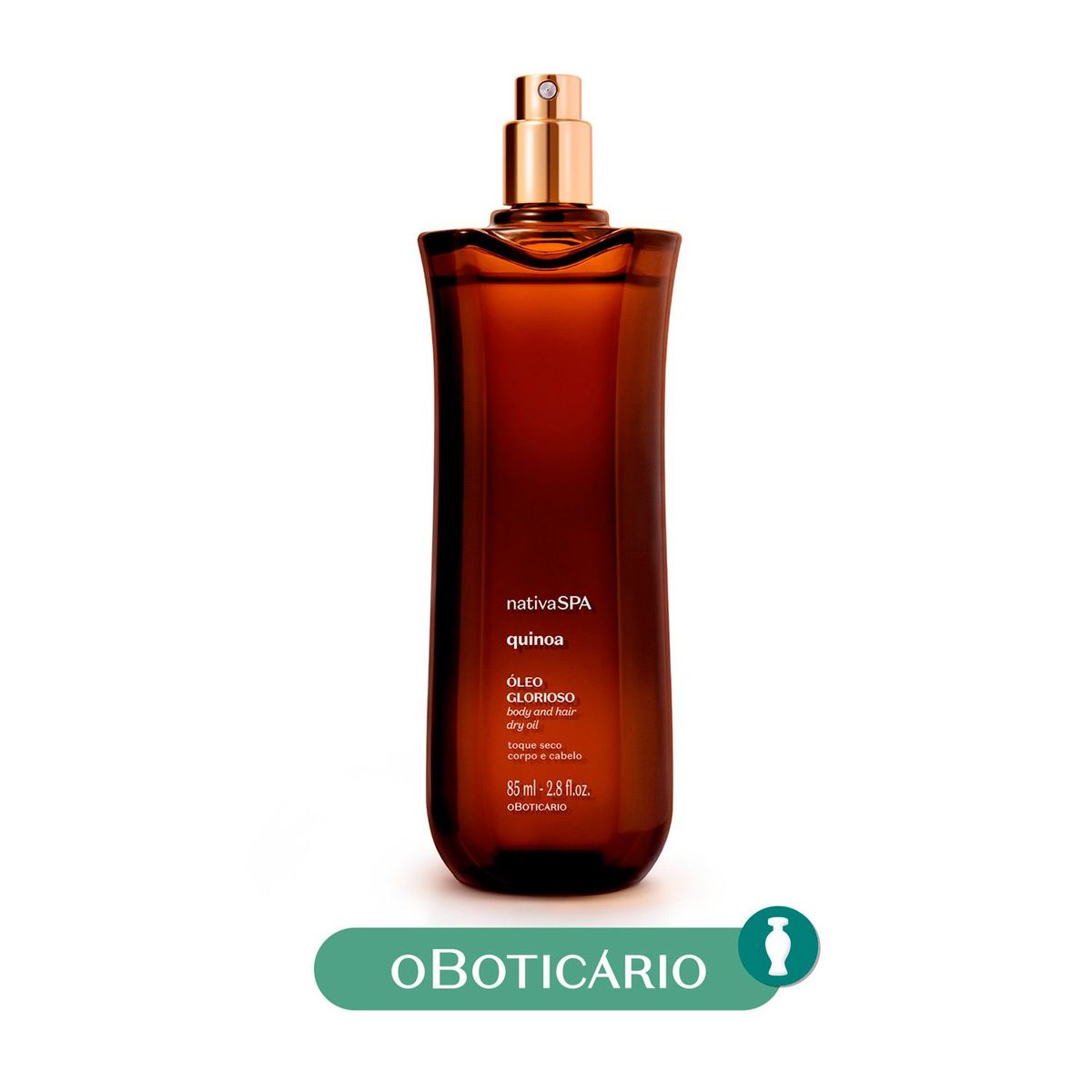 NATIVA SPA - Aceite Oleo Multifuncional Quinoa Nativa Spa O Boticario Todo tipo de piel 85 ml 