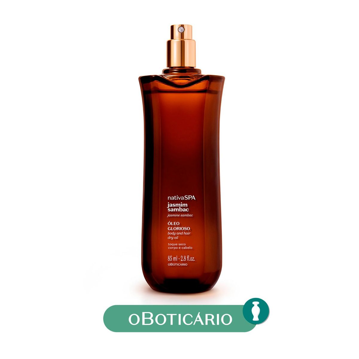 NATIVA SPA - Aceite Oleo Multifuncional Jasmin Sambac Nativa Spa O Boticario Todo tipo de piel 85 ml 