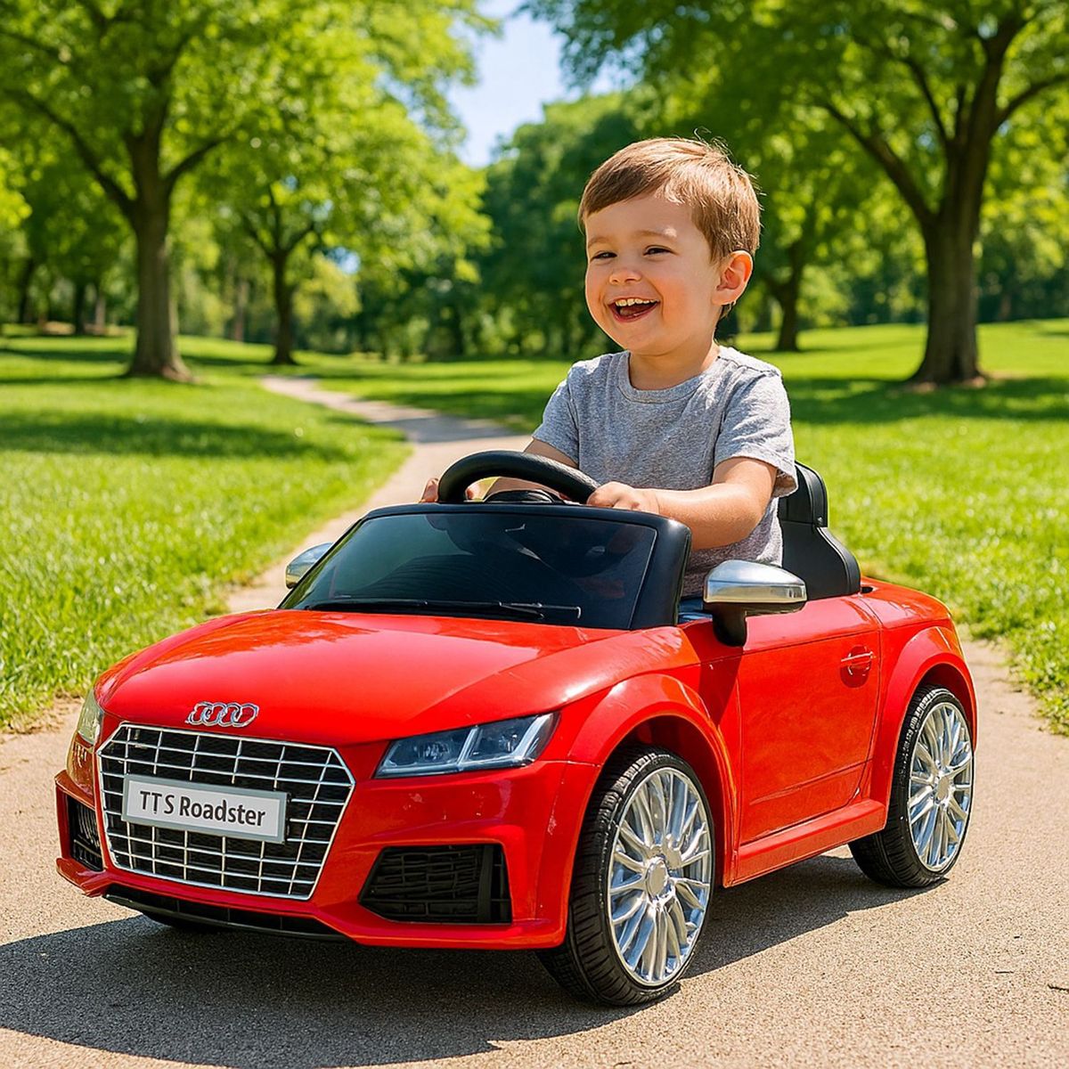 PRINSEL - Carro Montable Eléctrico niño Audi TTS Roadstrer 6V