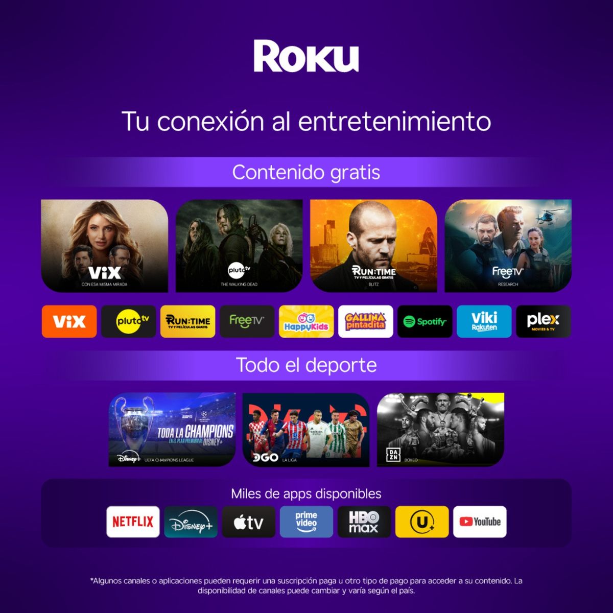 ROKU - Roku Express, dispositivo de streaming |Incluye cable HDMI/USB de alta velocidad y control remoto | Compatible con Alexa, Google Home, Apple Air Play, Apple Home