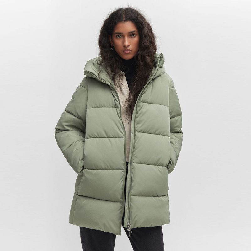 MANGO - Chaqueta impermeables para Mujer Con capota MANGO