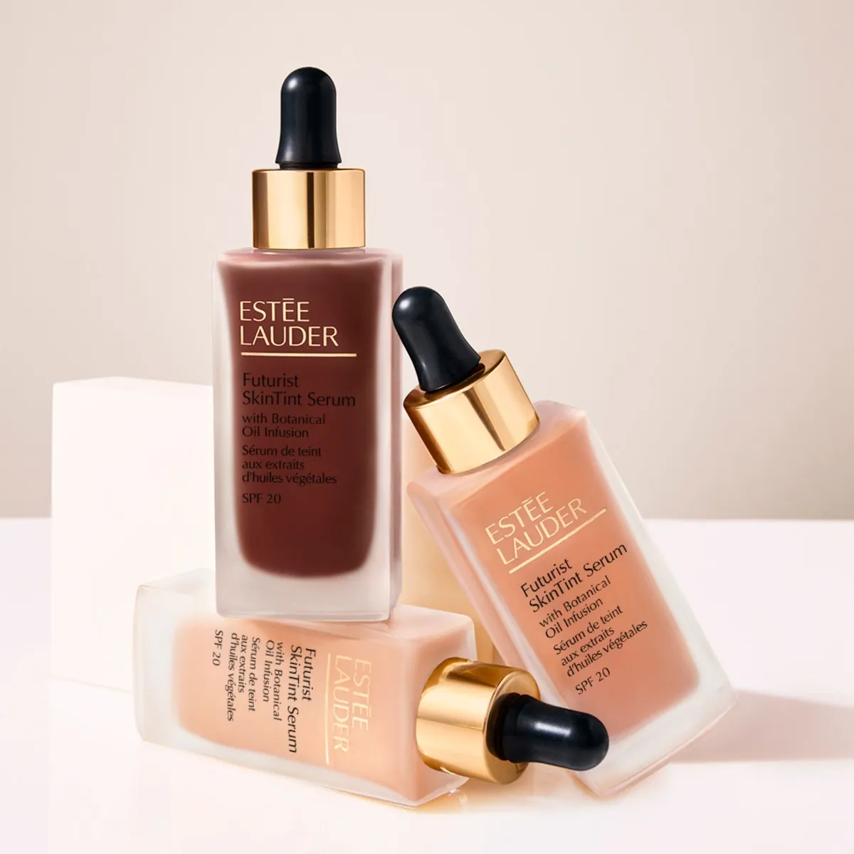 ESTEE LAUDER - Base de maquillaje Sérum Futurist skin tint spf 20  2N  Estee Lauder 30 ml