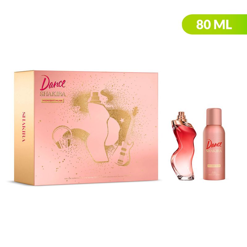SHAKIRA - Set de Perfume Mujer Shakira Incluye 24h Desodorante Spray 150 ml