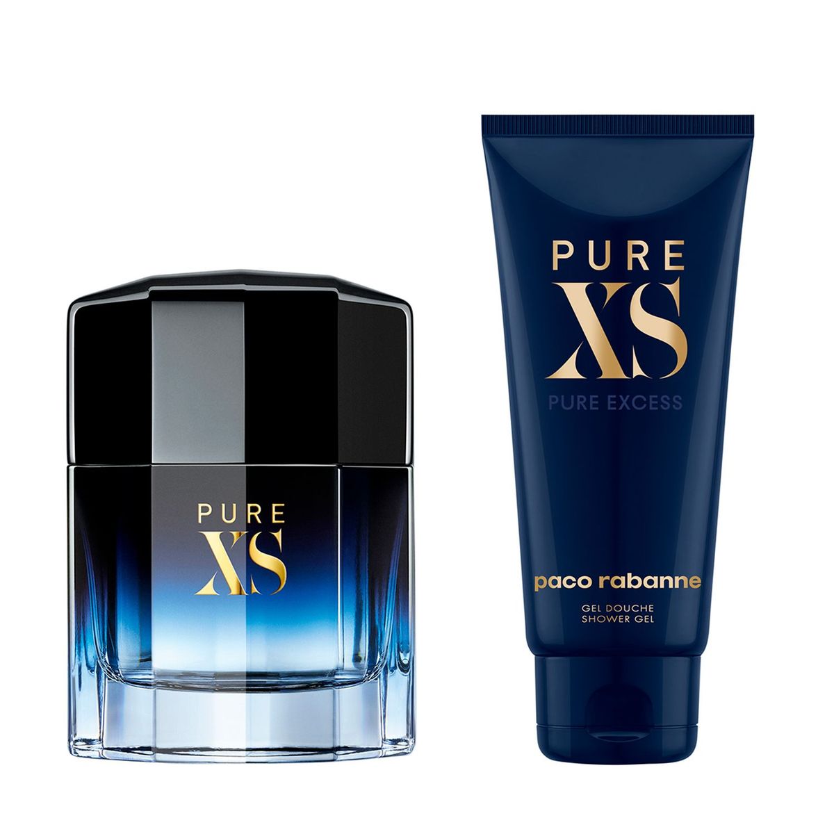 RABANNE - Estuche Perfume Rabanne Hombre Incluye: Perfume Pure XS 100 ml + Shower Gel 100 ml 