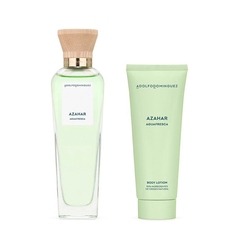 ADOLFO DOMINGUEZ - Estuche Perfume Adolfo Dominguez Mujer Agua Fresca de Azahar EDT 120ml +Crema Corporal 75ml