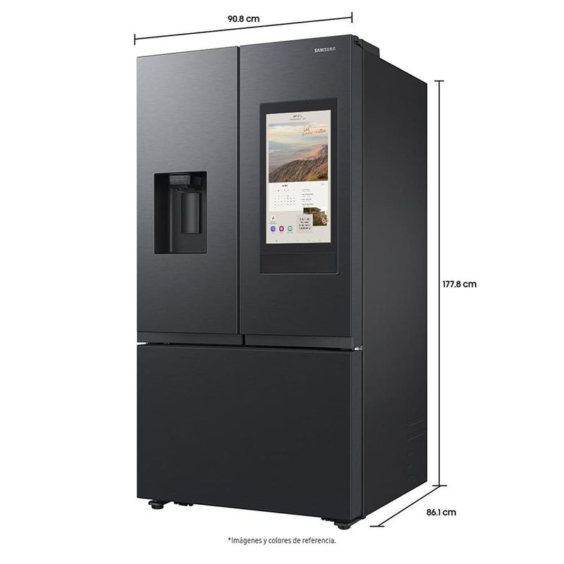 SAMSUNG - Nevecón Samsung French Door 845 lt Family Hub¿ RF32CG5910B1CO