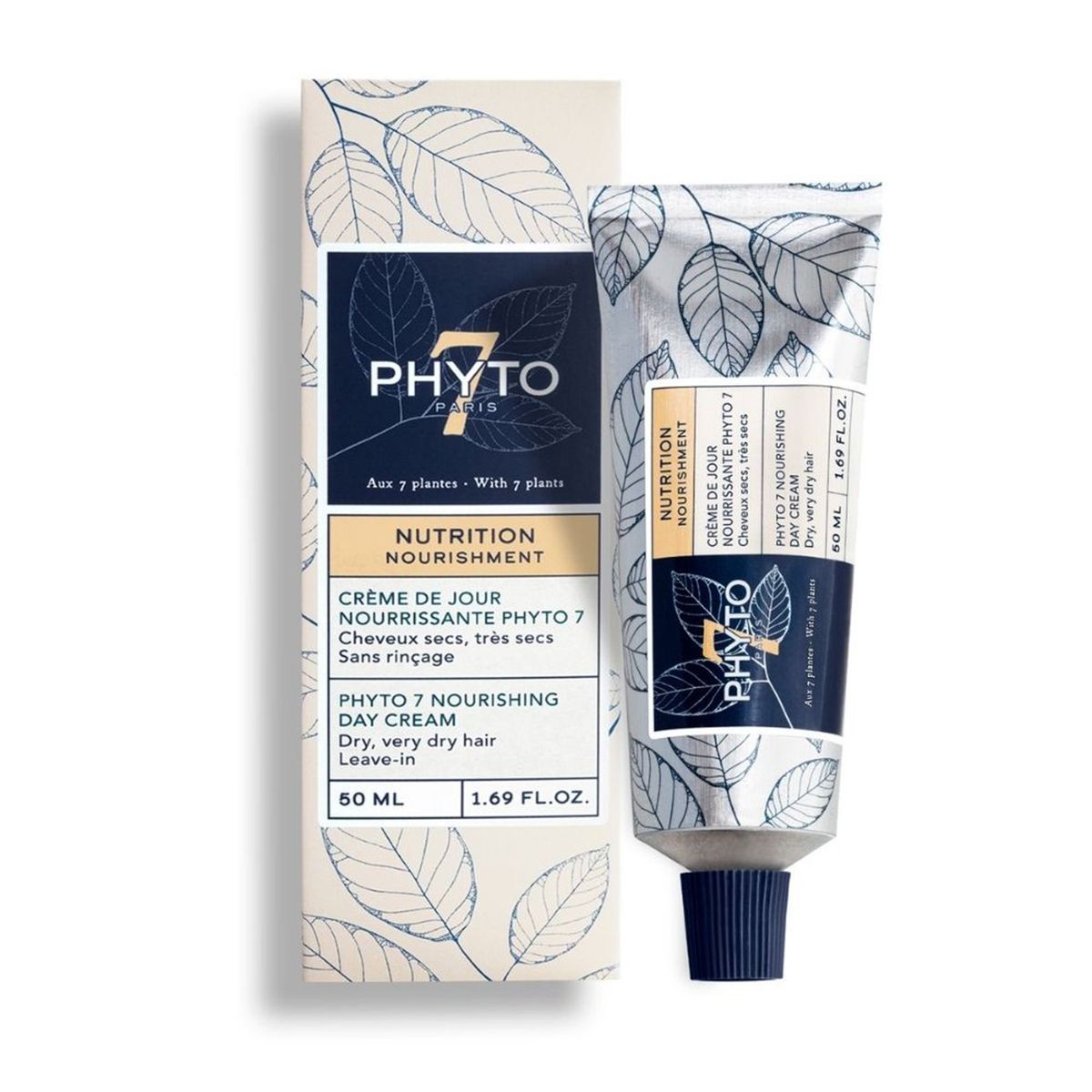 PHYTO - Crema de Día Phyto 7 Nutritiva 50 ml
