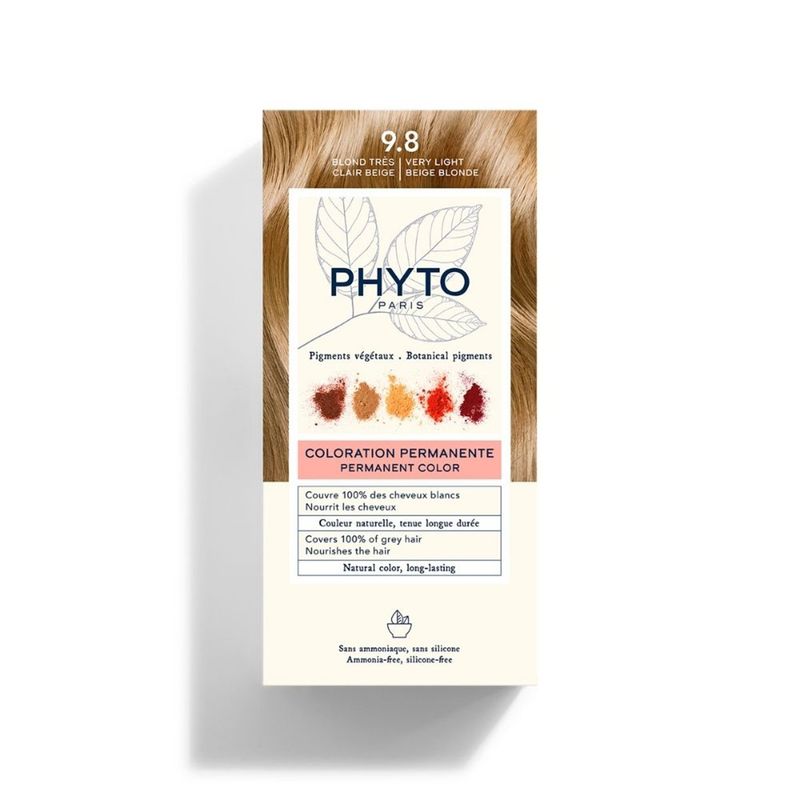 PHYTO - Tinte Phyto Color 9.8 Rubio Muy Claro Beige