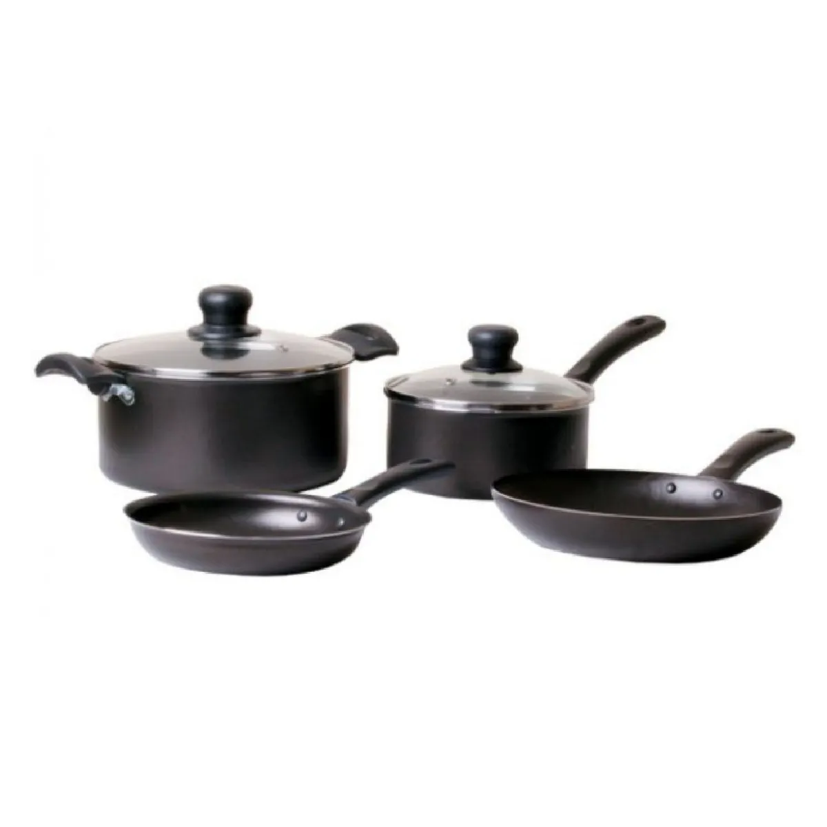 IMUSA - Juego de ollas Imusa: Smart Bateria Antiadherente 6 piezas