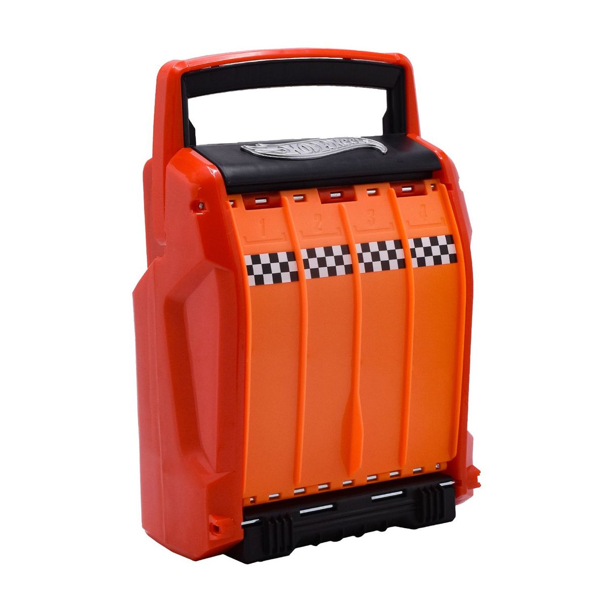 TOYLOGIC - Organizador Lanzador 2 en 1 Store 'N Race Hot Wheels