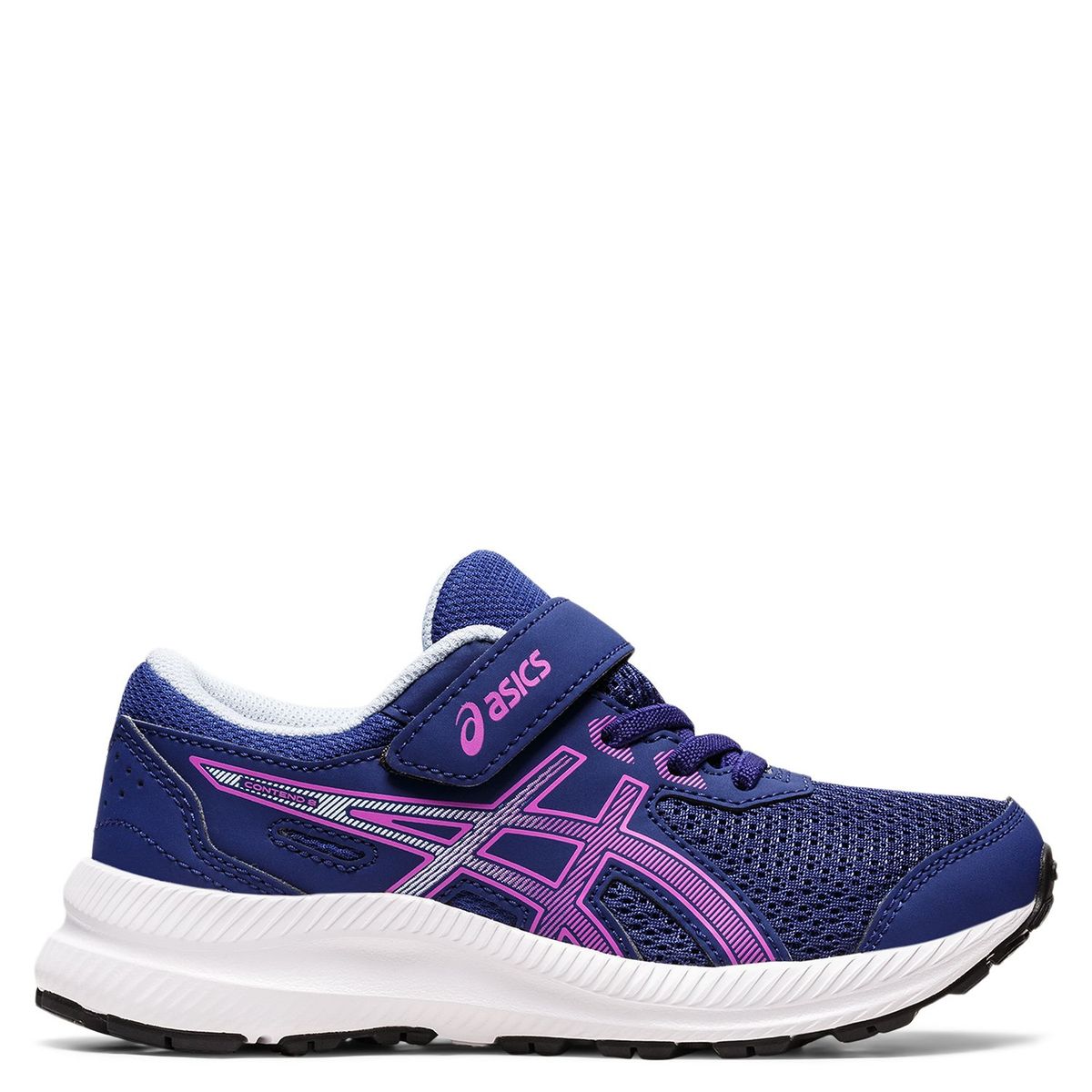 ASICS - Tenis Asics Contend 8 Ps para Niña Velcro