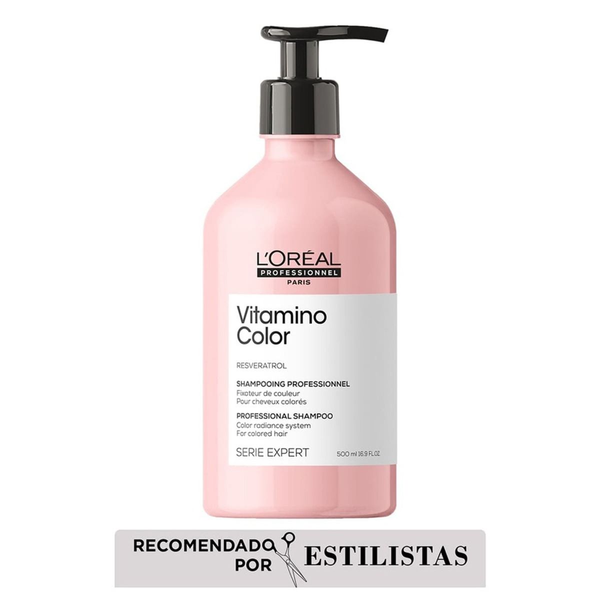 LOREAL PROFESSIONNEL - Shampoo LOréal Professionnel Vitamino Color protección cabello con color 500ml
