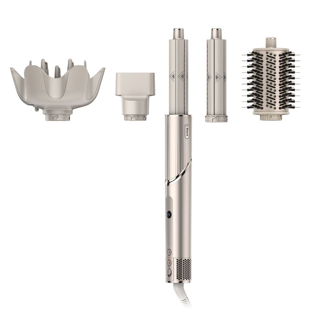 SHARK - Multiestilizador Shark Flexstyle Cabello Rizado | 5 accesorios | Seca, Alisa y Ondula | HAD435